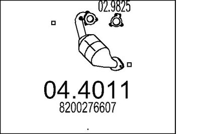Катализатор MTS 04.4011