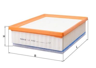 Воздушный фильтр MAHLE LX 4068