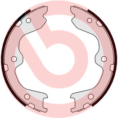 Bremžu loku kompl., Stāvbremze BREMBO S 56 544
