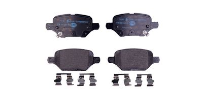 Bremžu uzliku kompl., Disku bremzes HELLA 8DB 355 040-181