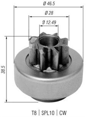 Zobrats, Starteris MAGNETI MARELLI 940113020345