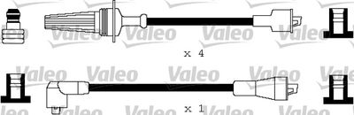 Augstsprieguma vadu komplekts VALEO 346134