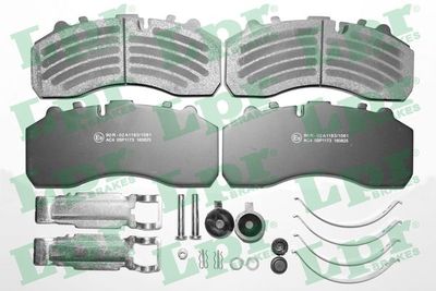 Комплект тормозных колодок, дисковый тормоз LPR 05P1173K