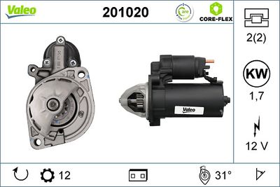 Стартер VALEO 201020