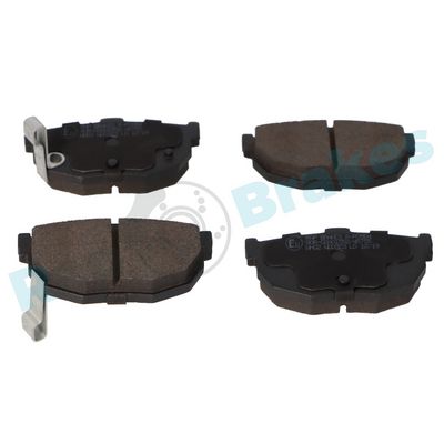 Комплект тормозных колодок, дисковый тормоз RAP BRAKES R-P0984