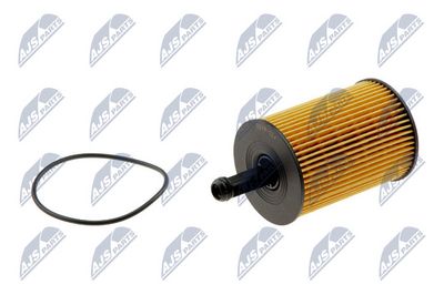 Масляный фильтр NTY FOF-VW-024