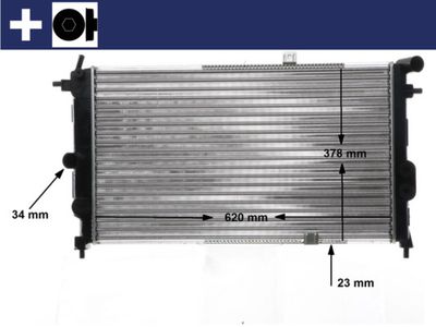 Radiators, Motora dzesēšanas sistēma MAHLE CR 438 000S