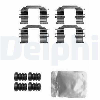 Piederumu komplekts, Disku bremžu uzlikas DELPHI LX0608