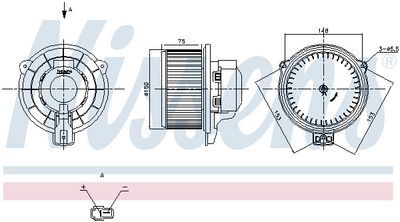 Salona ventilators NISSENS 87712