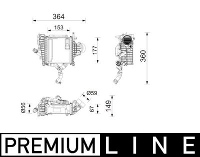 MAHLE CI750000P Starpdzesētājs