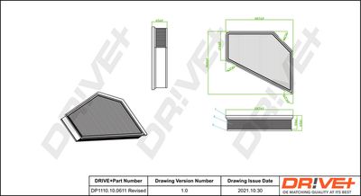 Воздушный фильтр Dr!ve+ DP1110.10.0611