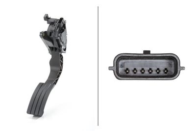 Датчик, положение педали акселератора HELLA 6PV 009 978-721