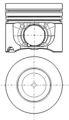 Поршень MAHLE 028 PI 00178 002