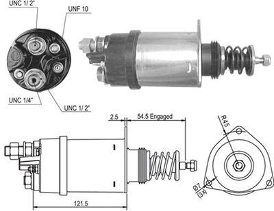 Ievilcējrelejs, Starteris MAGNETI MARELLI 940113050008