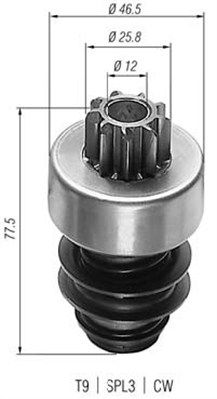 Zobrats, Starteris MAGNETI MARELLI 940113020007