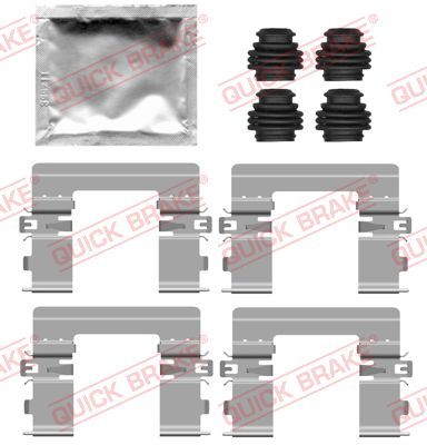 Piederumu komplekts, Disku bremžu uzlikas QUICK BRAKE 109-0200