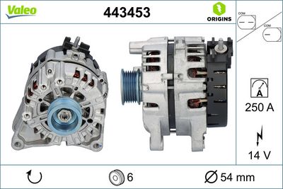 Ģenerators VALEO 443453