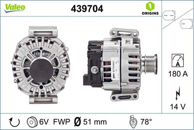 Генератор VALEO 439704