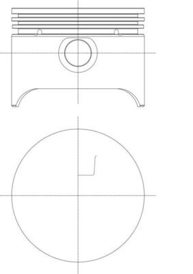 Virzulis MAHLE 227 PI 00143 000