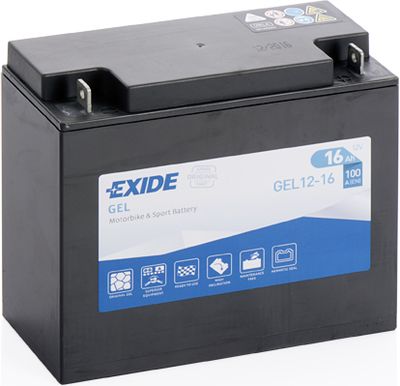 Startera akumulatoru baterija EXIDE GEL12-16