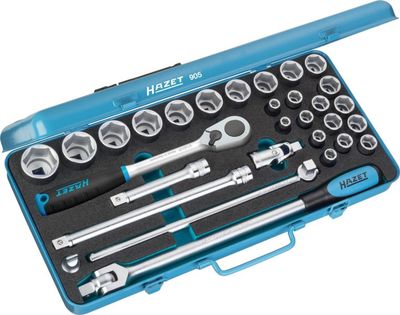 Muciņatslēgu komplekts HAZET 905
