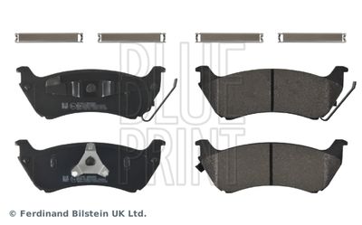 Bremžu uzliku kompl., Disku bremzes BLUE PRINT ADU174275