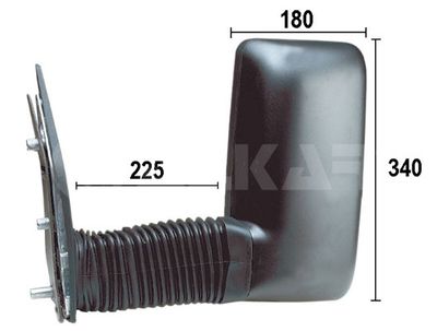 Ārējais atpakaļskata spogulis ALKAR 9219977