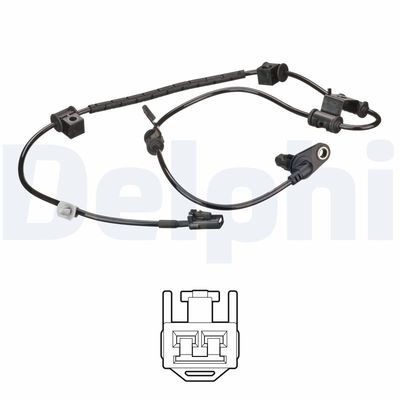 Devējs, Riteņu griešanās ātrums DELPHI SS21039