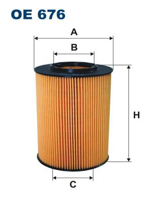 Eļļas filtrs FILTRON OE 676