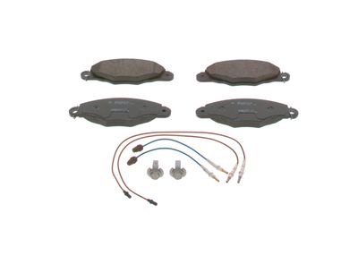 Piduriklotsi komplekt,ketaspidur BOSCH 0 986 424 746