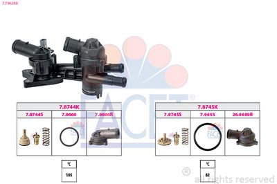 Termostats, Dzesēšanas šķidrums FACET 7.7962KK