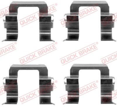 Piederumu komplekts, Disku bremžu uzlikas QUICK BRAKE 109-1252