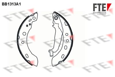 Комплект тормозных колодок FTE 9100077