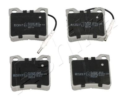 Комплект тормозных колодок, дисковый тормоз ASHIKA 51-00-0616