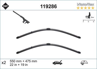 Щетка стеклоочистителя SWF 119286