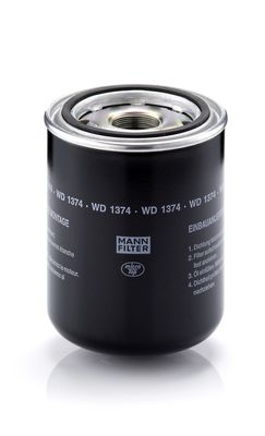 Eļļas filtrs MANN-FILTER WD 1374