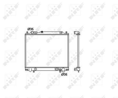 Radiators, Motora dzesēšanas sistēma NRF 55344