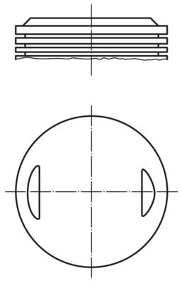 Поршень MAHLE 504 29 00
