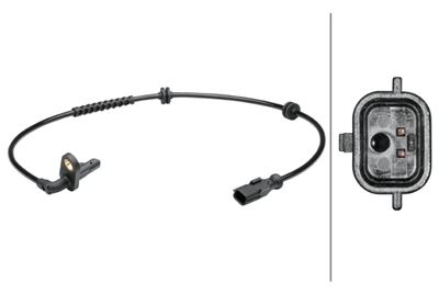 Датчик, частота вращения колеса HELLA 6PU 012 679-161