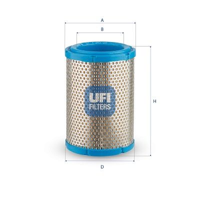 Воздушный фильтр UFI 27.736.00