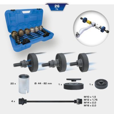 Atdalītāju/noņēmēju komplekts, Lodveida šarnīrs KS TOOLS BT672450
