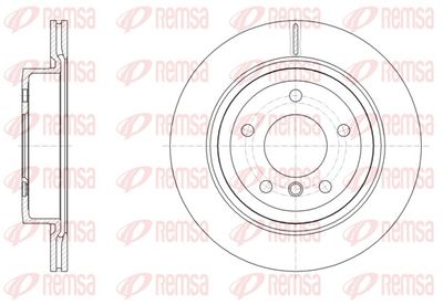 Тормозной диск REMSA 61497.10