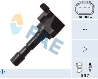 Aizdedzes spole FAE 80290