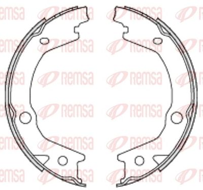 Bremžu loks, stāvbremze REMSA 4697.00