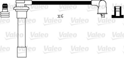 Augstsprieguma vadu komplekts VALEO 346021