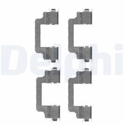 Piederumu komplekts, Disku bremžu uzlikas DELPHI LX0454
