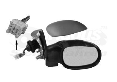 Ārējais atpakaļskata spogulis VAN WEZEL 4028808