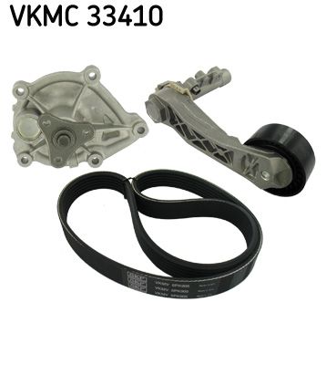 Водяной насос + комплект ручейковых ремней SKF VKMC 33410