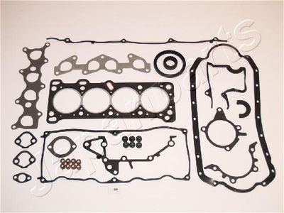 Комплект прокладок, головка цилиндра JAPANPARTS KG-329