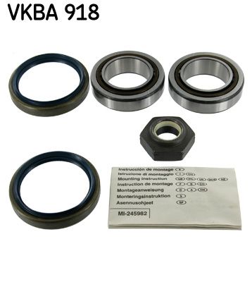 Комплект подшипника ступицы колеса SKF VKBA 918